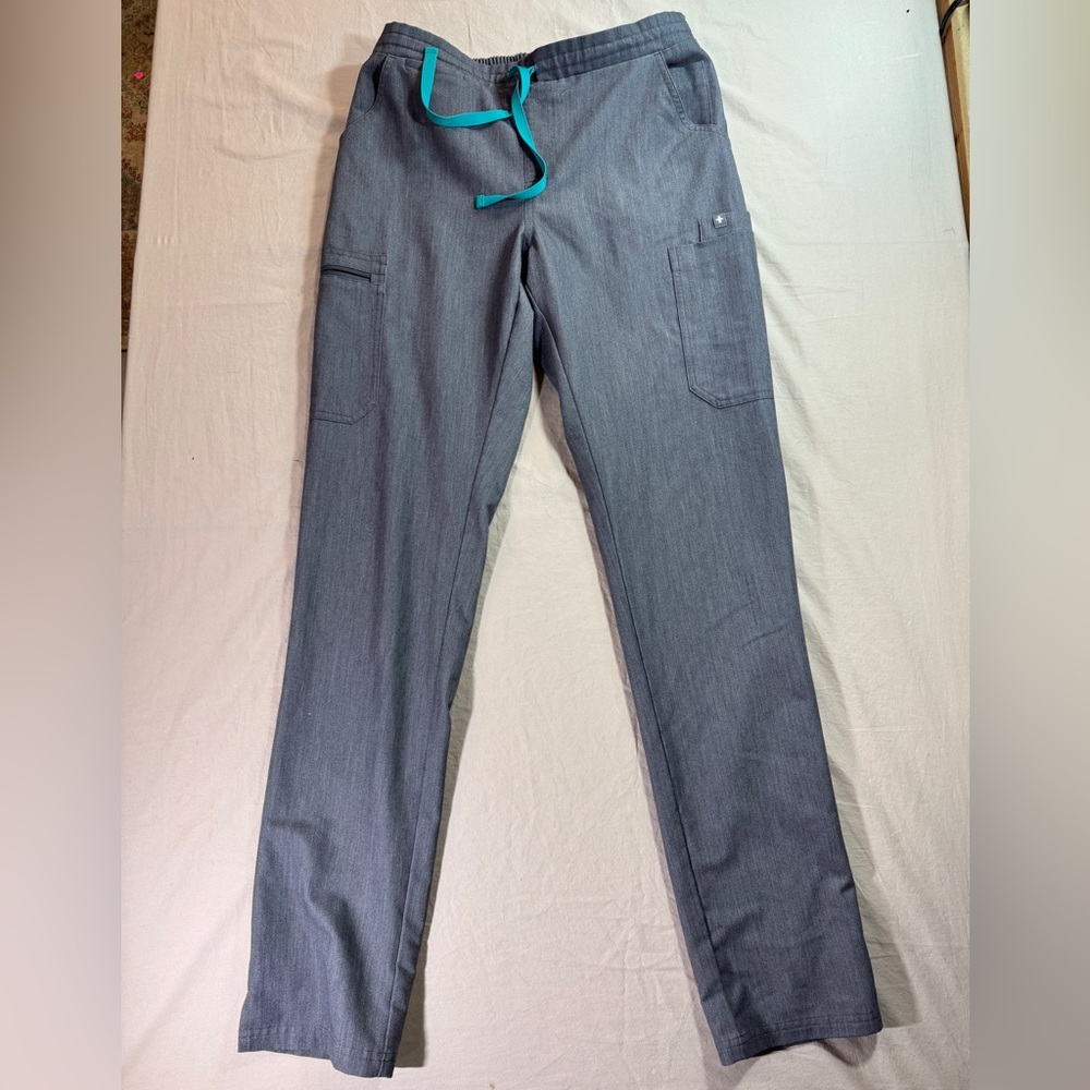 Figs Technical Collection Heather Gray Pants